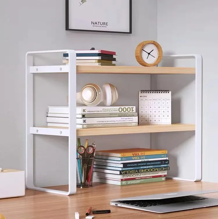 Home Office Freelancer - Raf masa üstü organiser Depolama Kitaplık