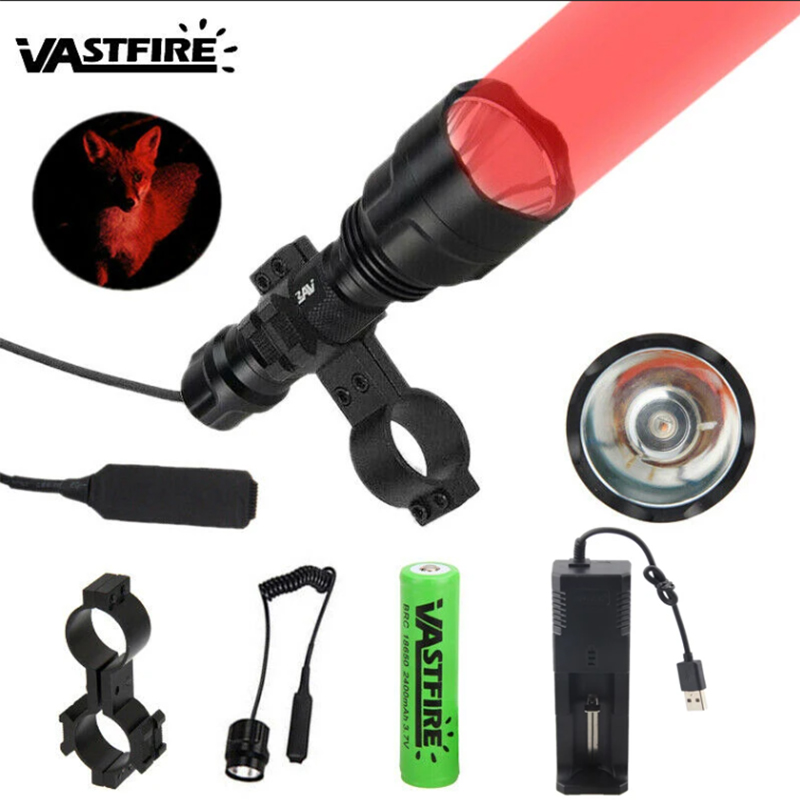 Zoom Lighting Kit - LED taktik av feneri yeşil/kırmızı/beyaz USB
