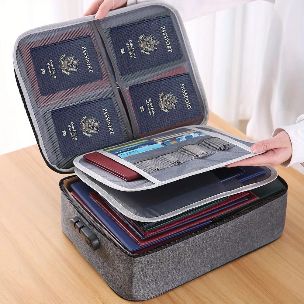 Home Office For Passport - Dosya Düzenleyici Çanta Belge Ev Ofis