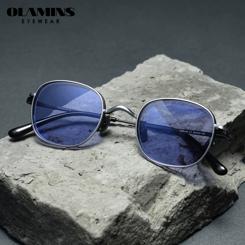 Blue Light Glasses - Olamins Ultra Hafif Saf Titanyum Manyetik