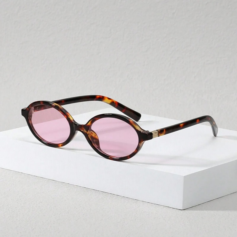Blue Light Glasses - Vintage Oval Güneş Gözlüğü Kadın Lüks
