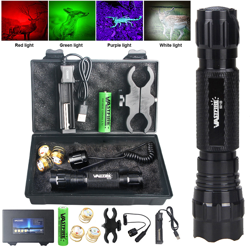Zoom Lighting Kit - 501B 4IN1 Profesyonel Avcılık El Feneri