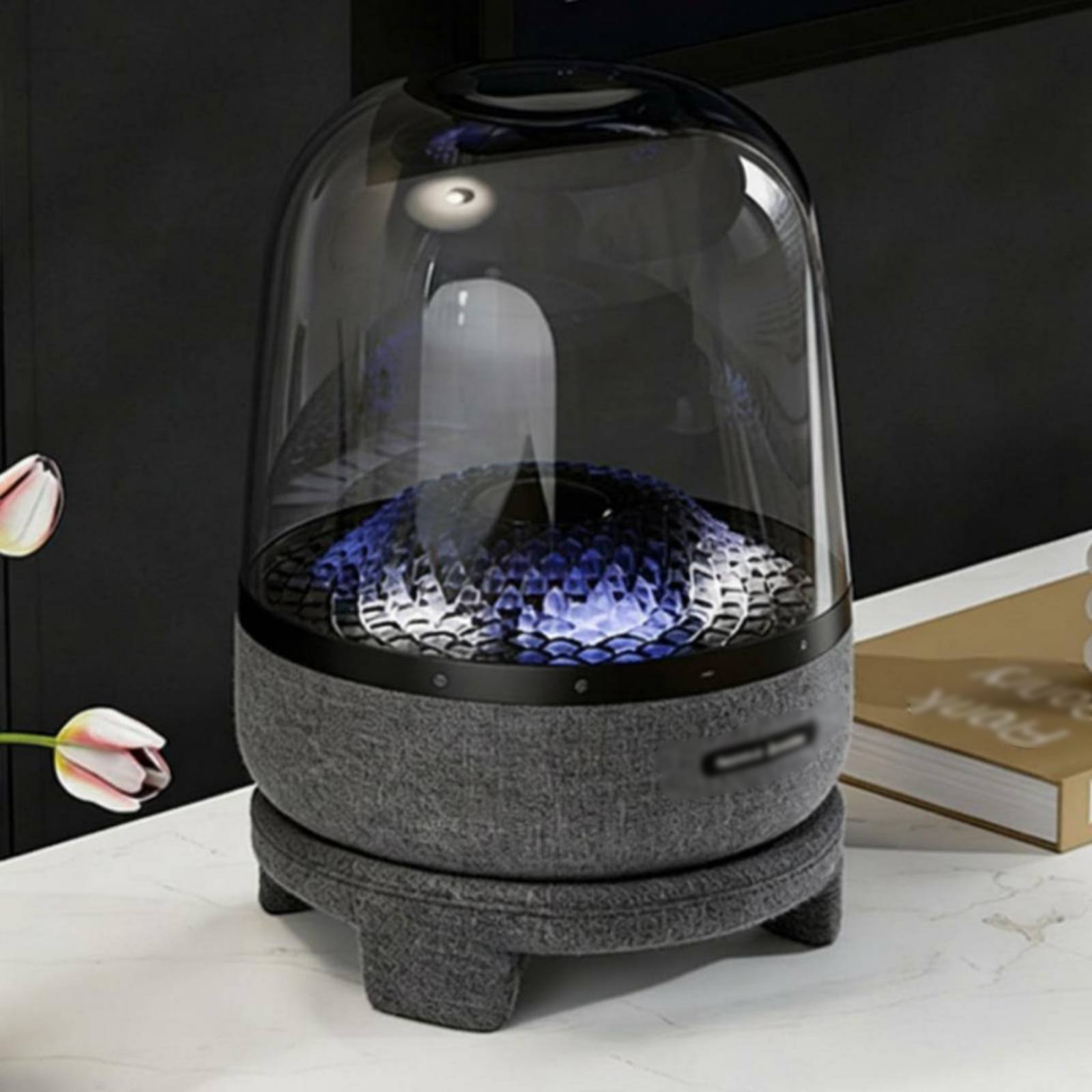 Home Office Minimalist - Aura Studio Standı Titreşim Önleyici Harman