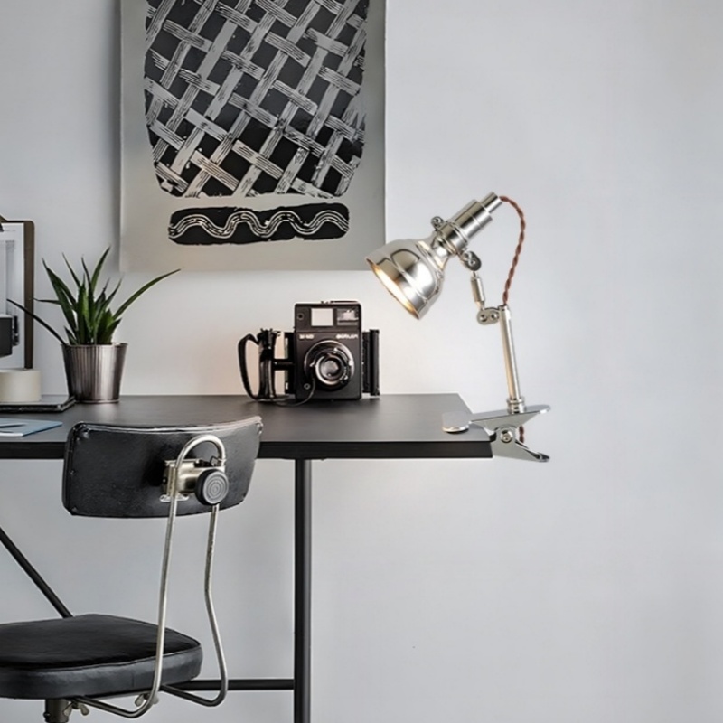 Home Office In Uk - Modern Tarz Endüstriyel Klipsli Alüminyum Okuma
