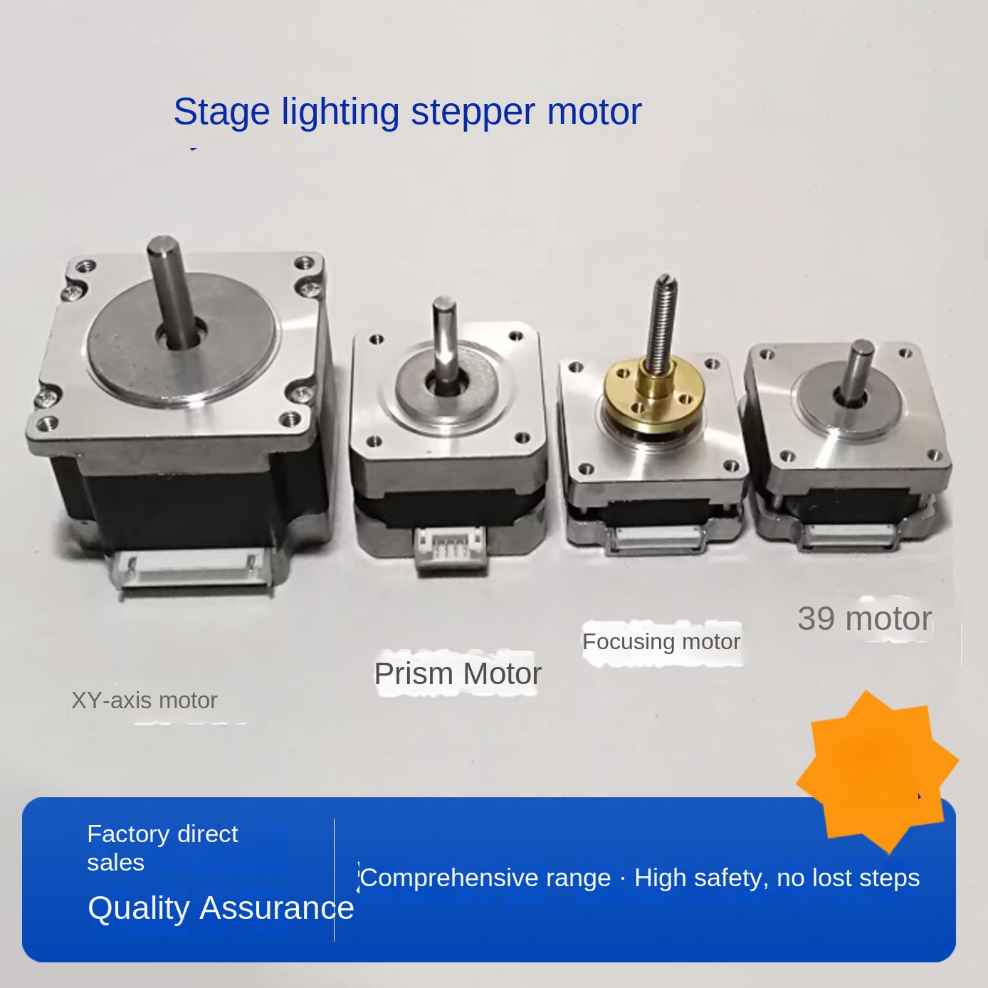 Zoom Lighting Kit - Step Motor 42/39/57 Motor Işık Kirişli