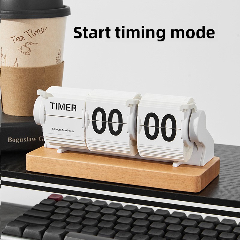 Vintage Ahşap Masa Saati 3 Say - Home Office Minimalist incelemesi ve fiyatı