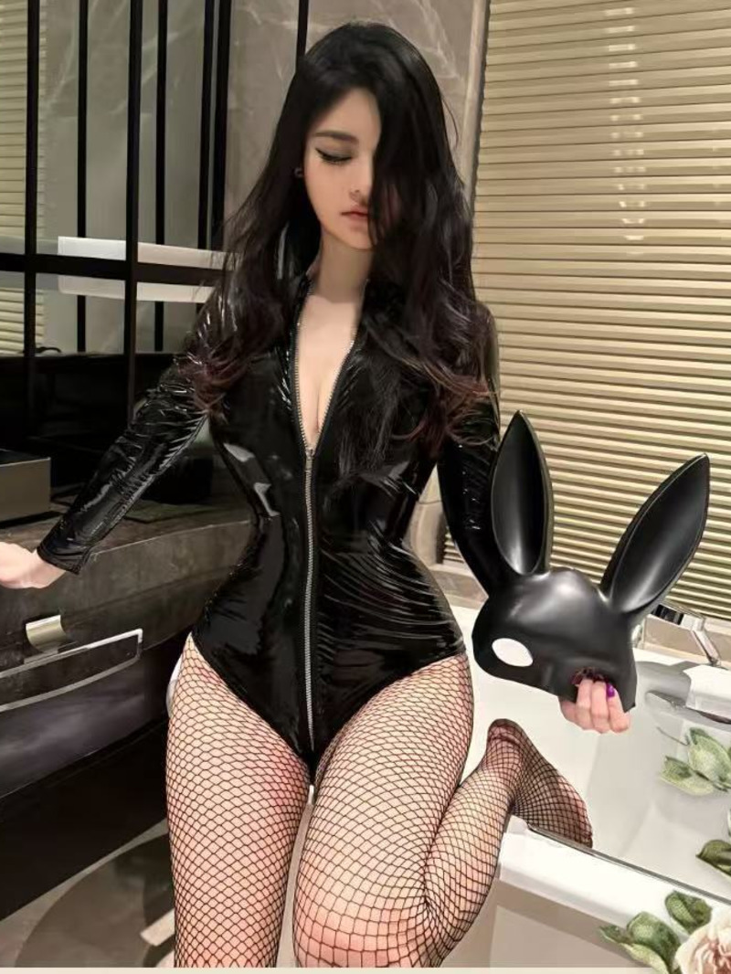 Seksi Patent Deri Bodysuit Fer - Home Office Romance incelemesi ve fiyatı