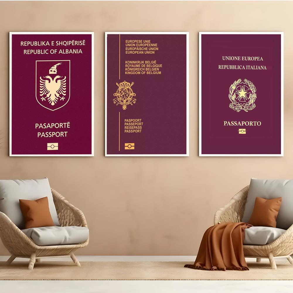 Kırmızı Arka Planlı Pasaportla - Home Office For Passport incelemesi ve fiyatı