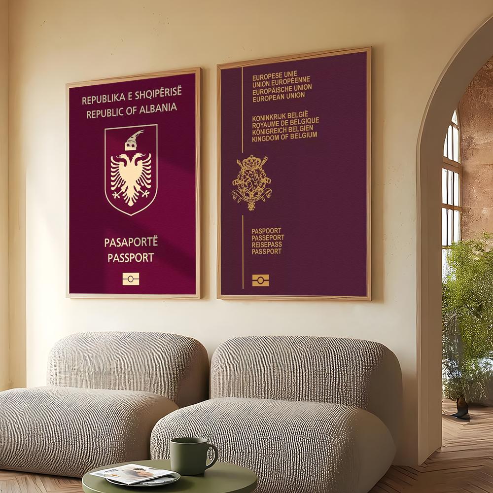 Kırmızı Arka Planlı Pasaportla - Home Office For Passport incelemesi ve fiyatı
