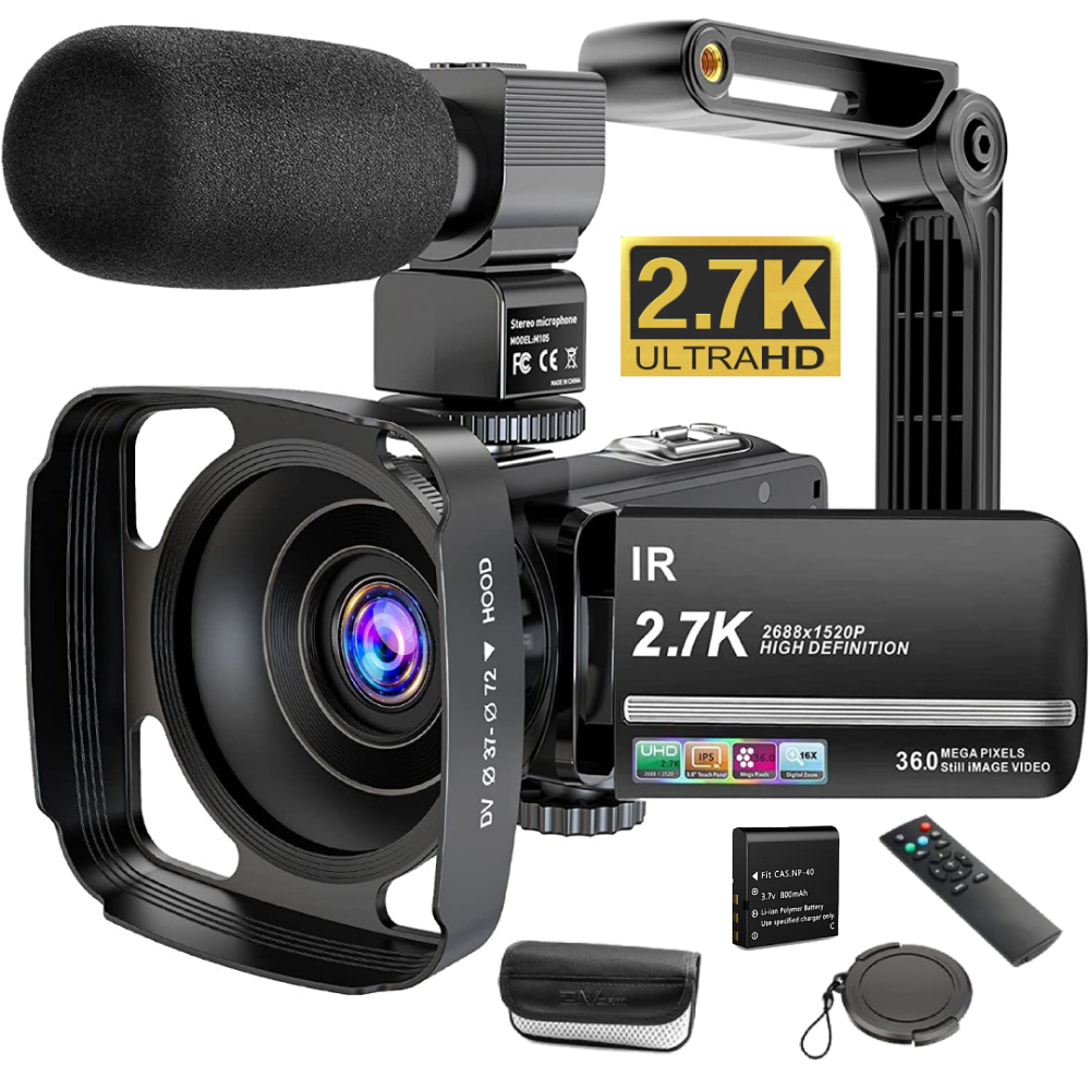 LED dolgu ışığı ile 2.7K kamer - Zoom Lighting Kit incelemesi ve fiyatı