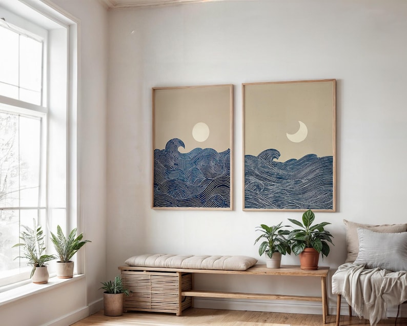 2 adet Japandi Minimalist Ay H - Home Office Minimalist incelemesi ve fiyatı