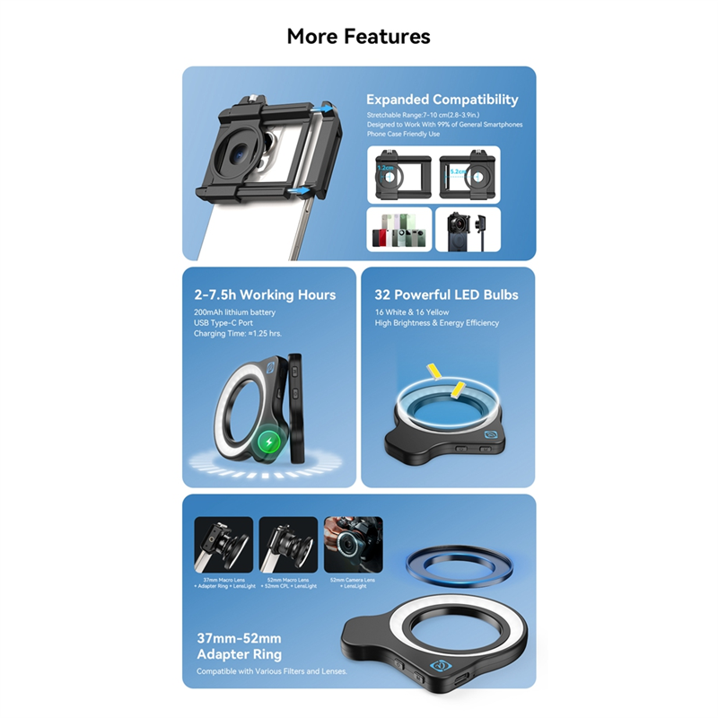 AA60-10-20X Zoom Makro Lens LE - Zoom Lighting Kit incelemesi ve fiyatı