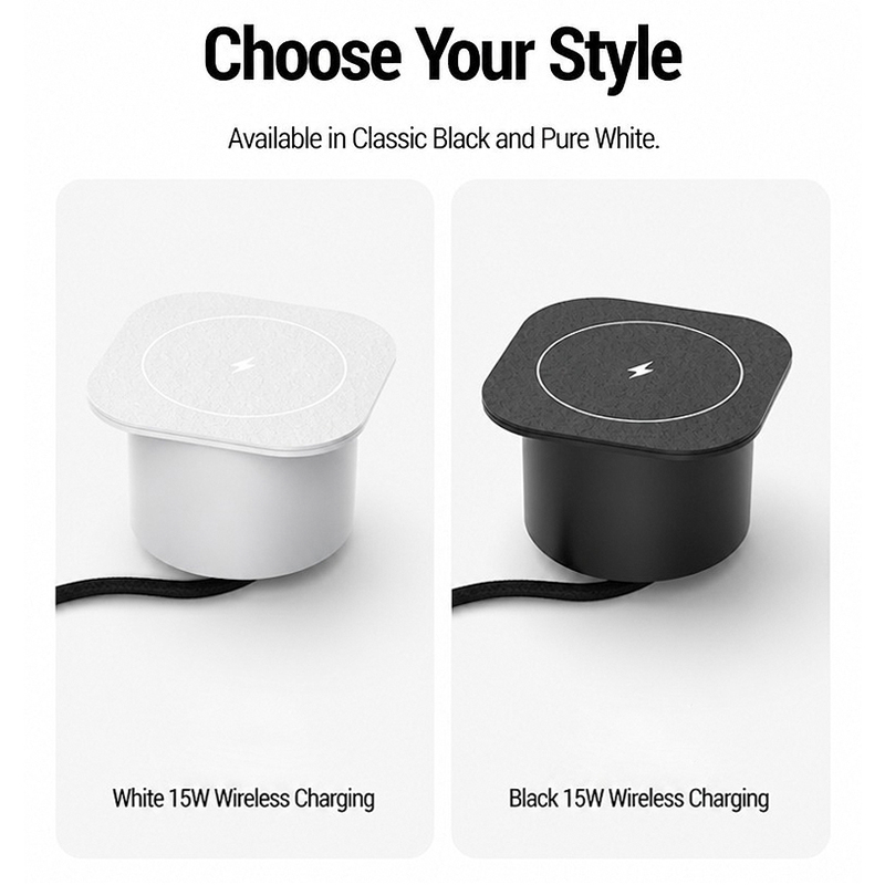 Gömülü Masaüstü Kablosuz Şarj  - Desk Charging Station incelemesi ve fiyatı