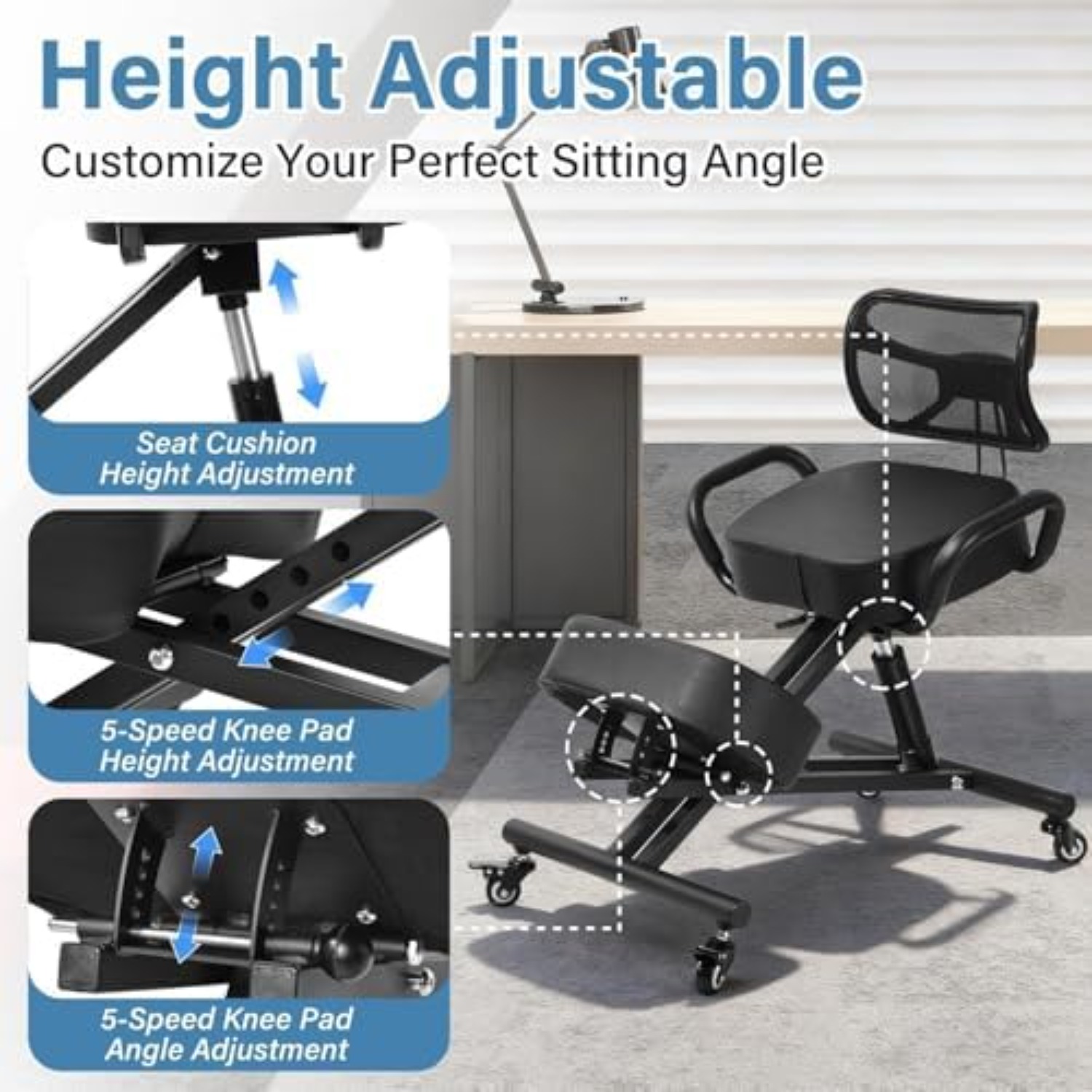 Ergonomik Diz Çökmüş Koltuk Ay - Ergonomic Office Chair incelemesi ve fiyatı