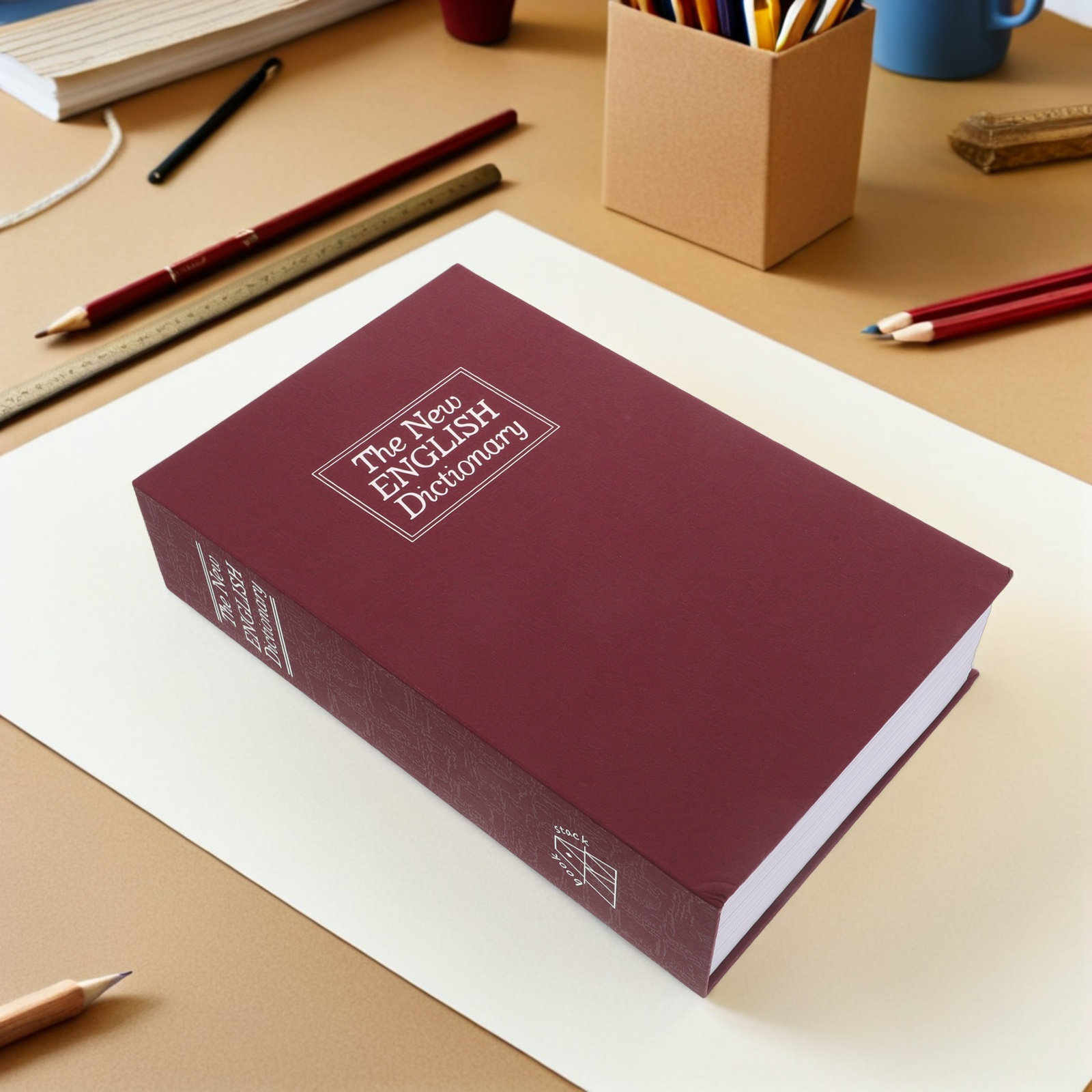 Kırmızı İmitasyon Kitap Şeklin - Home Office For Passport incelemesi ve fiyatı