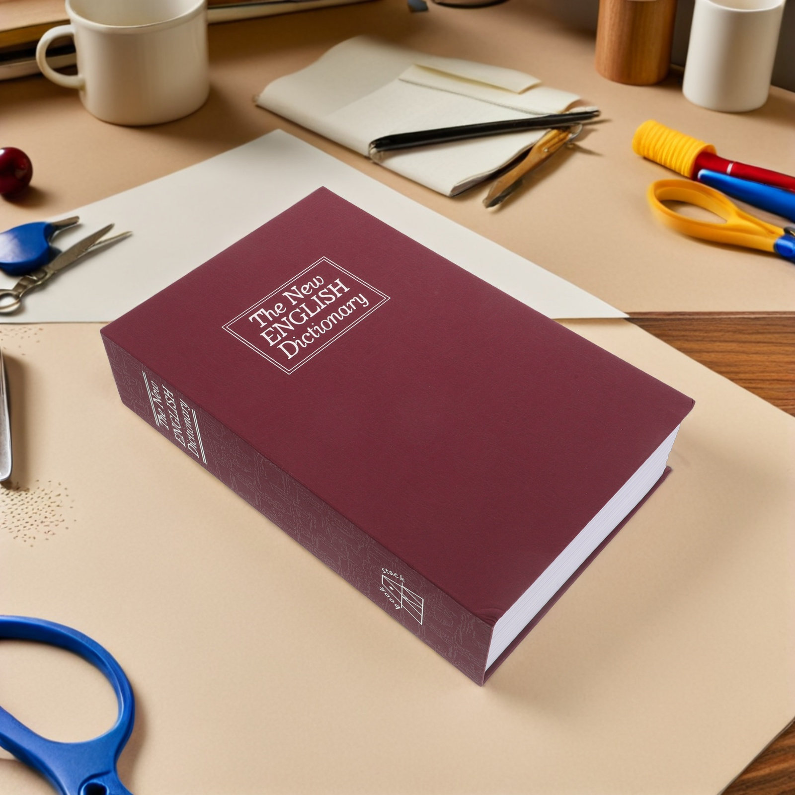 Kırmızı İmitasyon Kitap Şeklin - Home Office For Passport incelemesi ve fiyatı
