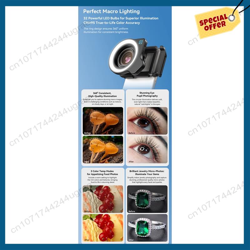 -A15I 10-20X Zoom Makro Lens L - Zoom Lighting Kit incelemesi ve fiyatı