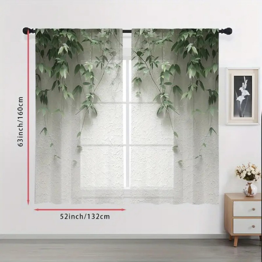 2 Adet Dijital Baskı Şeffaf Pe - Home Office Minimalist incelemesi ve fiyatı