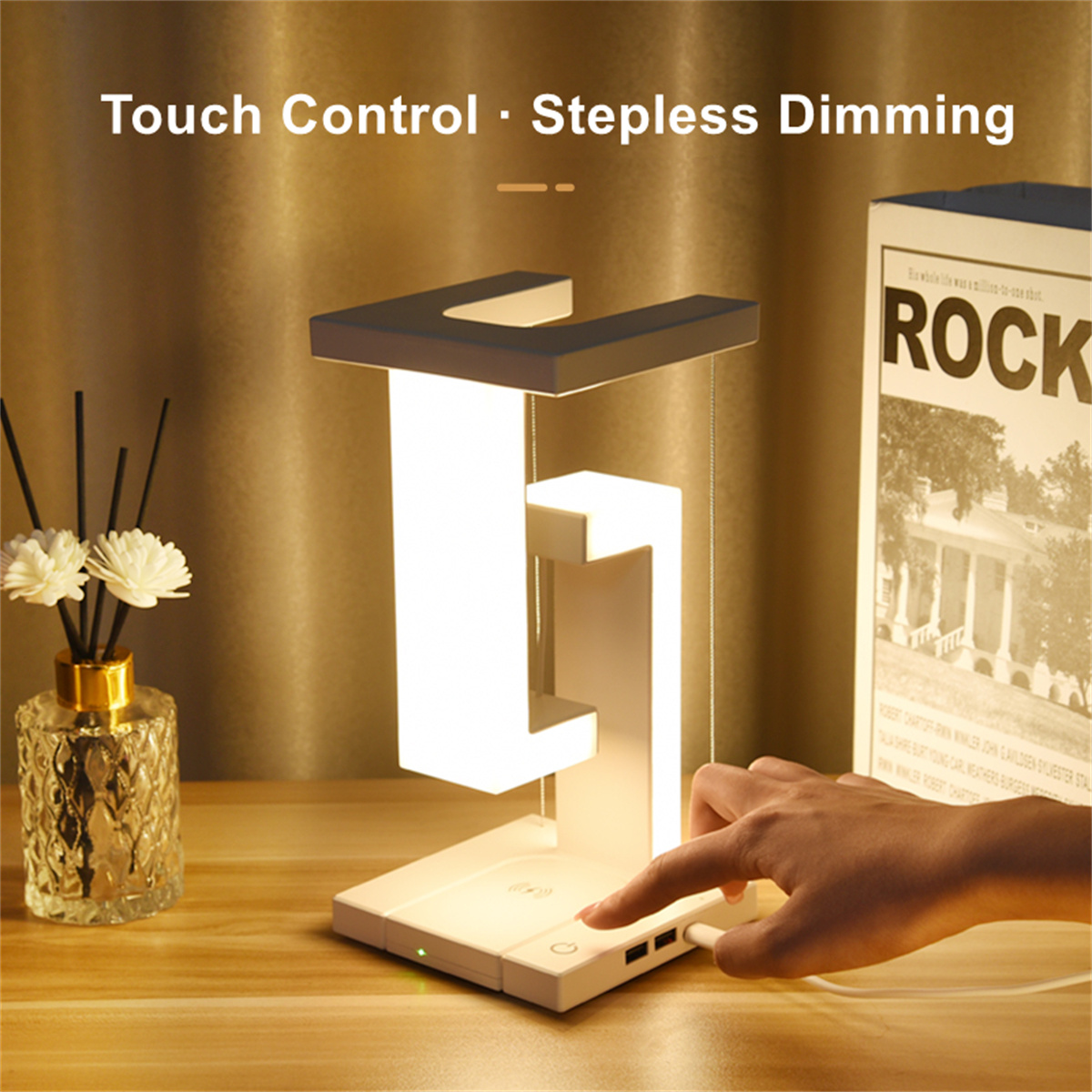 Kablosuz Şarj Cihazlı Yüzer Ma - Desk Charging Station incelemesi ve fiyatı