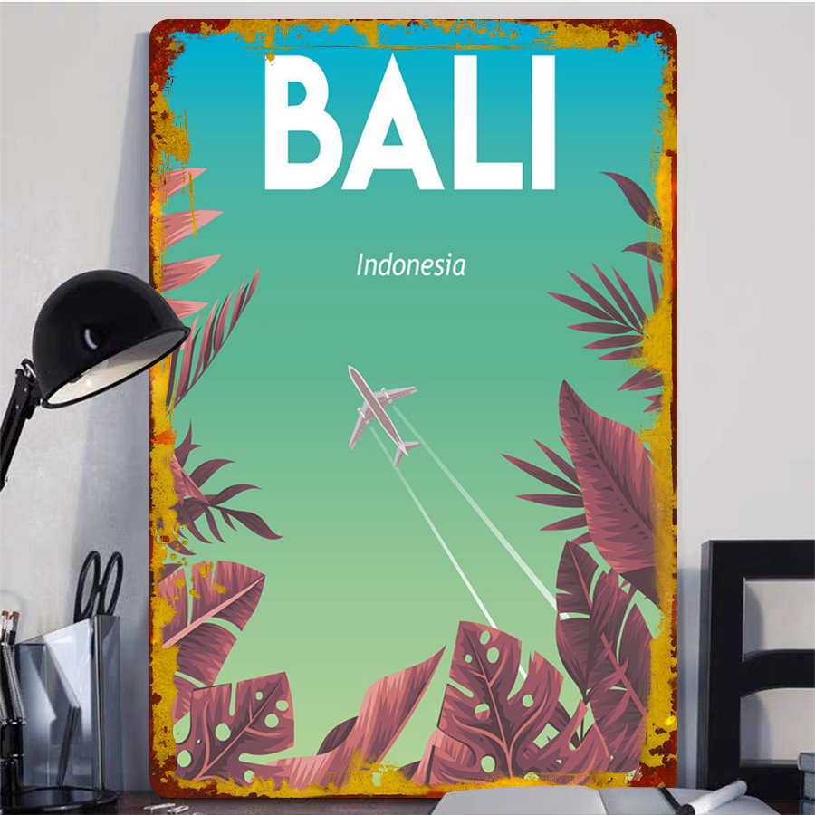 Bali Endonezya Manzara Metal D - Home Office Bali incelemesi ve fiyatı